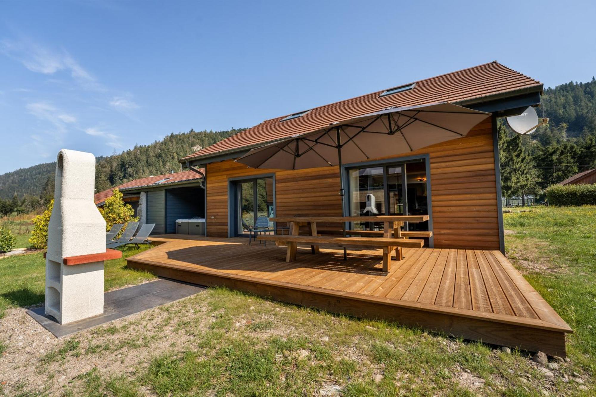Chalet Nemesia Avec Spa A Gérardmer Buitenkant foto