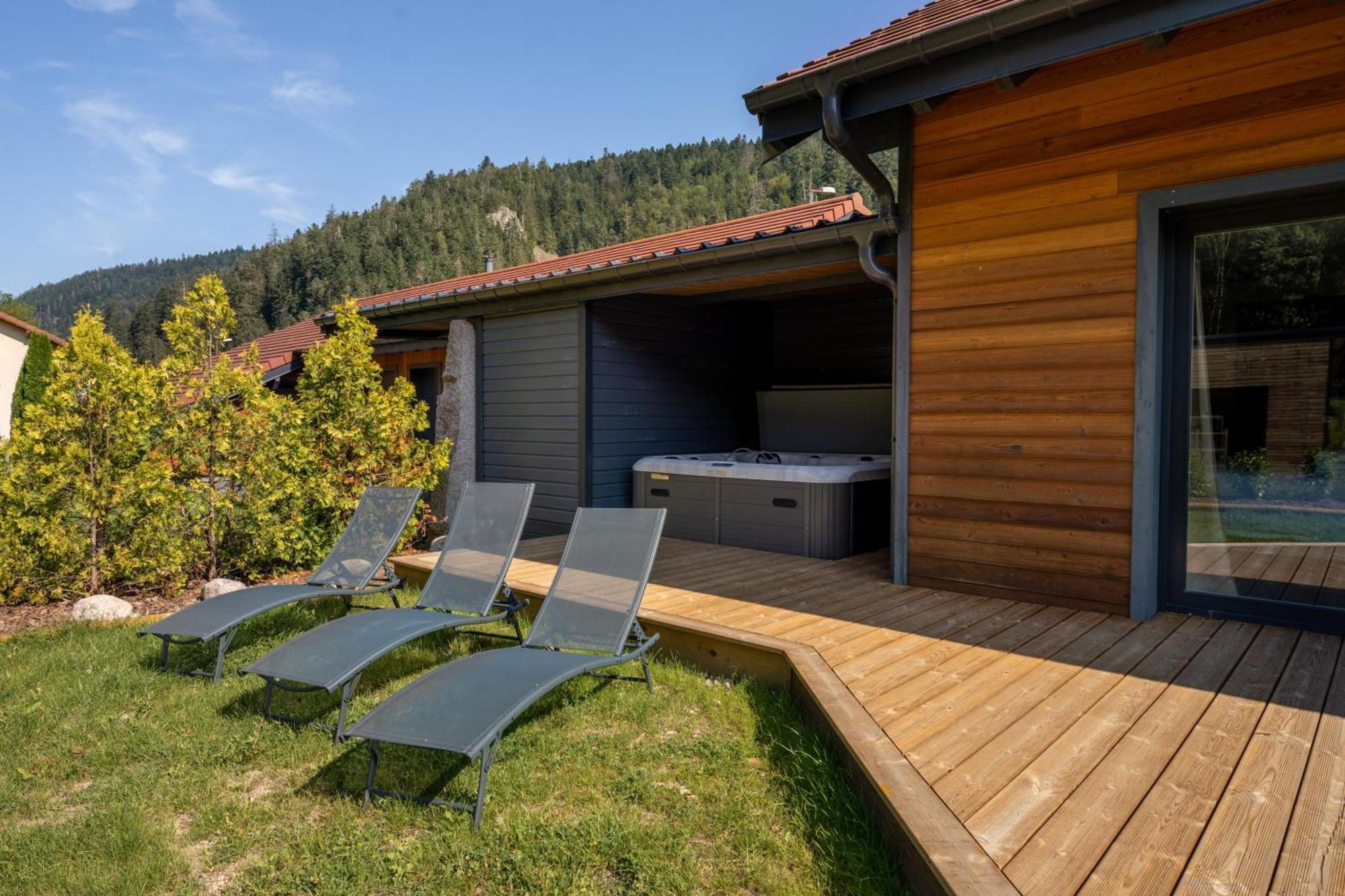 Chalet Nemesia Avec Spa A Gérardmer Buitenkant foto